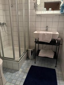 Et badeværelse på Gasthof Safran