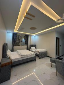 Postel nebo postele na pokoji v ubytování Murree Hotel Askari Lodges