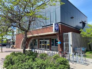 Bygningen som lejligheden ligger i