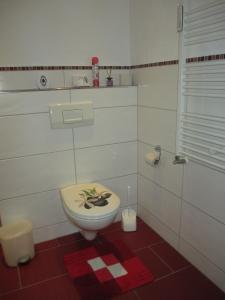 Et badeværelse på Ferienwohnung Maria