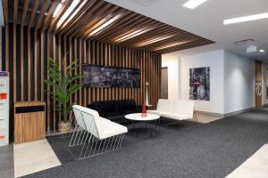 Et opholdsområde på Buchanan 605 - Midtown Luxe Loft and gym