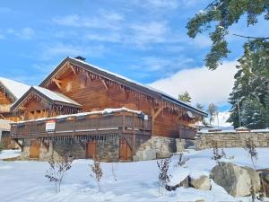 Chalet Le Grand Cerf om vinteren