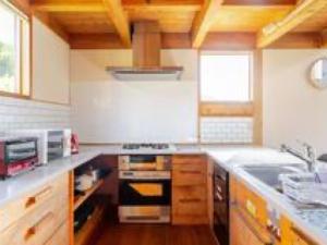 Kuchyň nebo kuchyňský kout v ubytování Kitaarupusu ichibō no ie - Vacation STAY 96488v