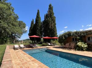 Hồ bơi trong/gần Casale Il Rondò, Private Pool, Città della Pieve