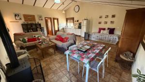 Et opholdsområde på Apartamento Rural Vainilla