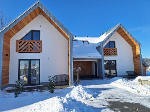 Szczyt Beztroski- Domki Wellness Balia & Sauna v zimě