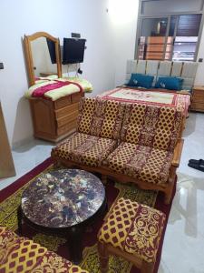 Et tv og/eller underholdning på Studio au deuxième étage, résidence almohade