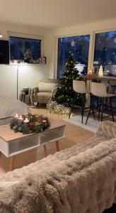 Posezení v ubytování Chatka in Roztiezi