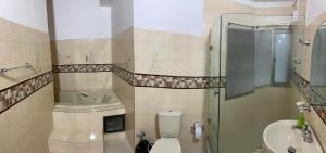 Koupelna v ubytování Gran casa comoda