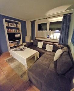 Et opholdsområde på Ferienhaushälfte Jabelscher See