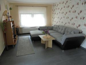 Khu vực ghế ngồi tại Ferienhaus im Spreewald