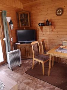 TV/trung tâm giải trí tại Blockhaus in der Schorfheide