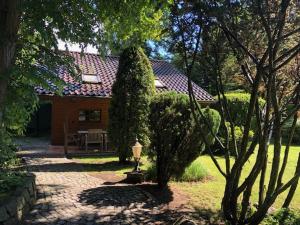 Zahrada ubytování Blockhaus am Waldrand