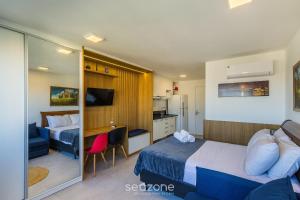 Et tv og/eller underholdning på Condomínio com lazer completo e localização imbatível em POA - BLEs