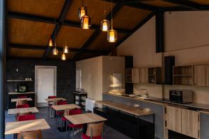 Kuchyň nebo kuchyňský kout v ubytování Agriturismo Il Ceraseto da Tomasi