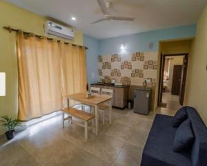 Køkken eller tekøkken på Mariners Bay Suites