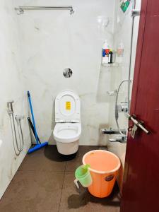 Koupelna v ubytování Sidhi Vinayaka Homestay