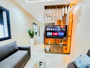 TV/trung tâm giải trí tại Modern Studio Menara Garden