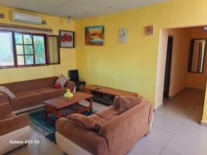 Posezení v ubytování Habibi acomodação