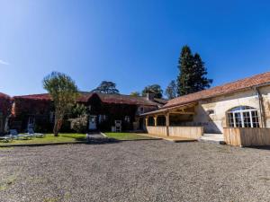 Bygningen som feriehuset ligger i