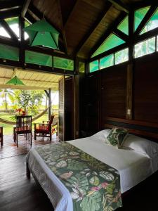 Postel nebo postele na pokoji v ubytování El Almejal