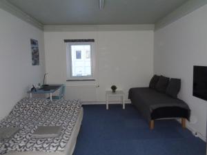 Χώρος καθιστικού στο Hotel Arctic Circle