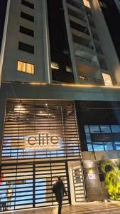 Bygningen som lejlighedshotellet ligger i