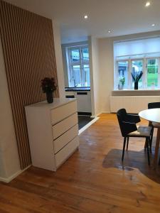 Køkken eller tekøkken på Lejlighed ved stranden og centrum + 3 billeder