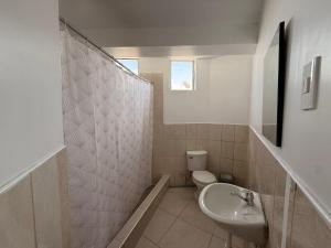 Koupelna v ubytování Hostal La Reserva - Pisco