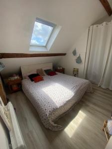 Postel nebo postele na pokoji v ubytování T3 lumineux et moderne Plein centre, Gare et Tram à 50m + 3 fotografie