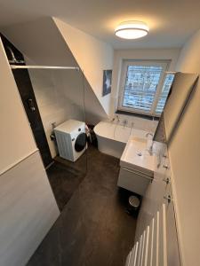 Phòng tắm tại Loft am Park