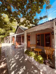 Bygningen som ferieparken ligger i