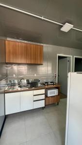 Køkken eller tekøkken på Casa container