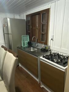 Køkken eller tekøkken på Casa Beira- Mar Norte