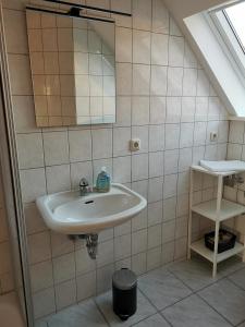 Et badeværelse på Domizil Am Stadtzentrum