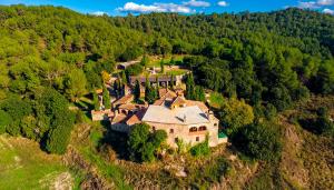 Příroda nedaleko venkovského domu