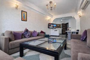 Χώρος καθιστικού στο Sabor Apart Gueliz -Only Family-