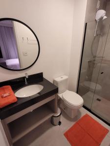 Koupelna v ubytování Hype 017