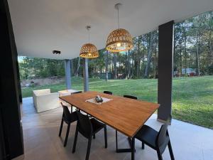 En have udenfor Casa Calma Cariló