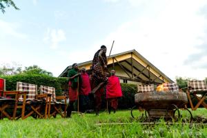 Zahrada ubytování Olea Farm Lodge