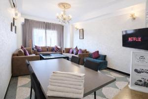 Χώρος καθιστικού στο Sabor Apart Gueliz -Only Family- +3 φωτογραφίες