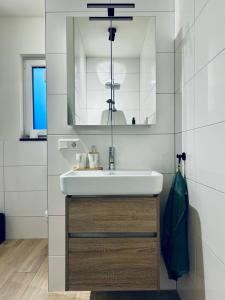 Et badeværelse på Ons huisje in Schoot