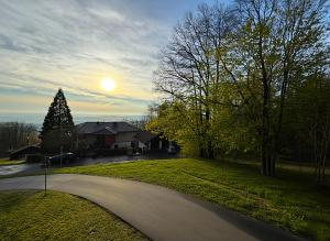 Naturlandskabet i nærheden af lejligheden