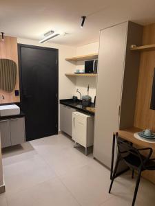 Køkken eller tekøkken på Flat Alta Marine 411