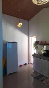 Nhà bếp/bếp nhỏ tại Espaço Guaraú Peruíbe SP