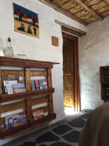 Die Bibliothek im Ferienhaus