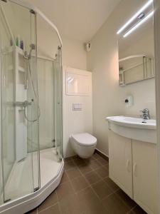 Ένα μπάνιο στο Åndalsnes Sentrum 1-room Apartment