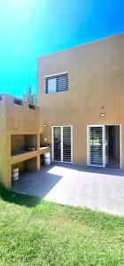 Bygningen som feriehuset ligger i