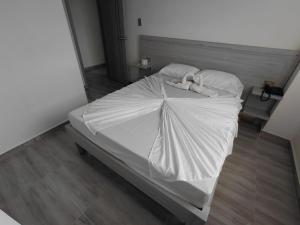 Postel nebo postele na pokoji v ubytování Hoteltokiio