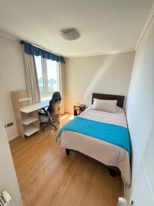 Postel nebo postele na pokoji v ubytování Home Sur